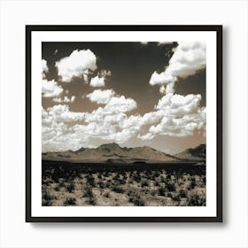 Between Heaven And Earth Nevada Art Print