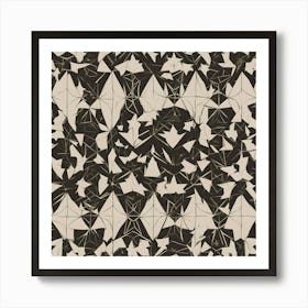 Abstract Geometric Pattern 19 Art Print