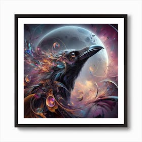 Raven 2 Art Print