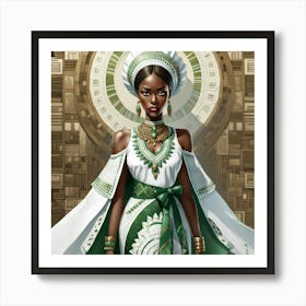 African Woman 3 Art Print