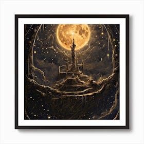 Dream Of The Moon Art Print