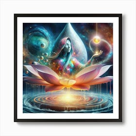 Lotus Flower 4 Art Print