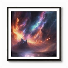 Nebula Art Print