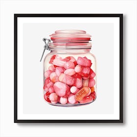 Jar Of Candy 9 Art Print