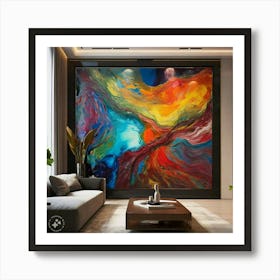 Abstract Painting 14 Art Print