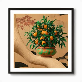 Asian Garden Art Print