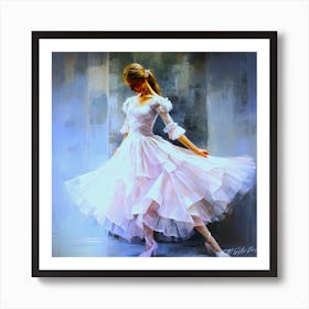 Dance Styles - Ballerina Dance Art Print