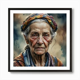 Old Woman 1 Affiche