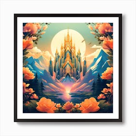 Fairytale Castle Art Print