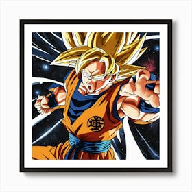 Dragon Ball Super 16 Art Print