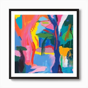 Abstract Travel Collection Kruger National Park South Africa 3 Art Print