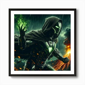 Infamous Ironman 4 Art Print