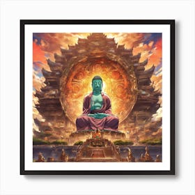 Buddha Image Myanmar 1 Art Print