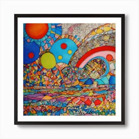 Abstract Painting 2 Art Print