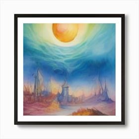 City Of The Sun Art Print