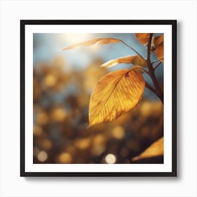 Autumn Leaves 10 Art Print