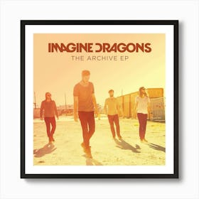 Imagine Dragons Album Cover 9 Art Print