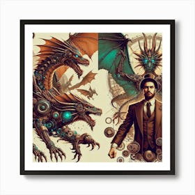 The Year of The Dragon Art Print