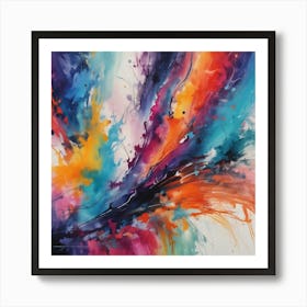 Abstract Painting 2 Poster