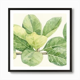 Ivy Leaves Art Print