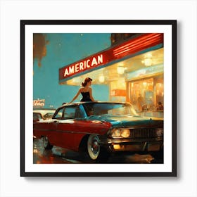 American Diner Poster