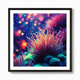 Anemones In The Sea Art Print