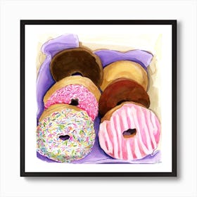 Doughnuts Art Print