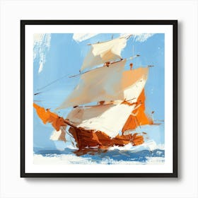 Sailboat Art Print