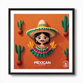 Mexican Logo Design Targeted To Tourism Business 2023 11 08t195045 Art Print