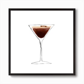 Espresso Martini Art Print