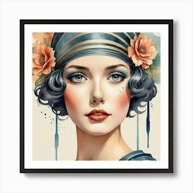 Gipsy Girl Art Print