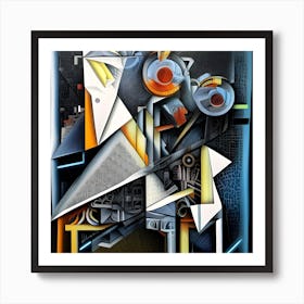 Cubism (1024 X 1024) Art Print