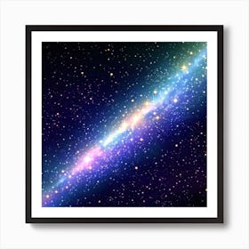 Space Galaxy Art Print