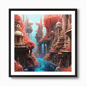 City Under The Sea Art Print