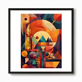 Abstract Painting 8 Art Print