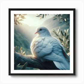 Meek Dove Art Print