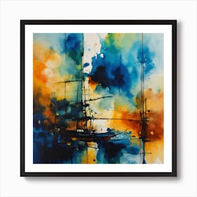 Sailboat Art Print