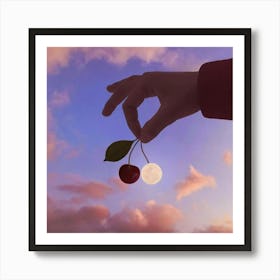 Cherry In The Sky Art Print