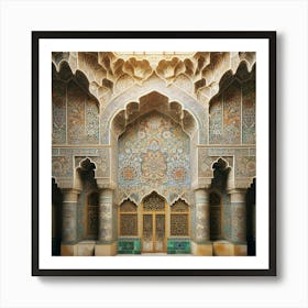 Iran Islamic Architecture Art Print