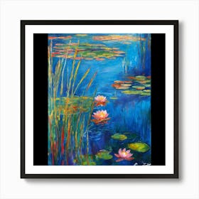 Water Lilies 6 Art Print