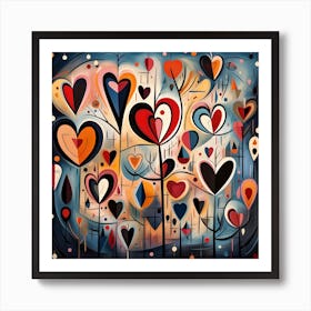 Heart Of Love Art Print