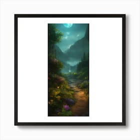 Path In The Forest Art Print