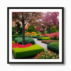 Garden In Bloom Art Print