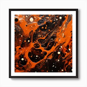 Abstract Oil Painting Art Print