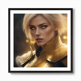 Evelyn the demon slayer Art Print