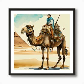 Egyptian Camel 2 Art Print