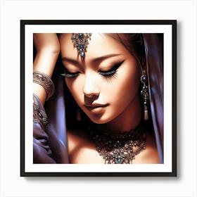 Exotic Beauty Artwork 279 Art Print