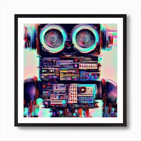 Robot Art Print