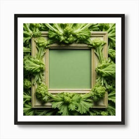 Vegetable Frame 1 Art Print