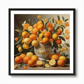 Oranges And Lemons Art Print 2 Art Print